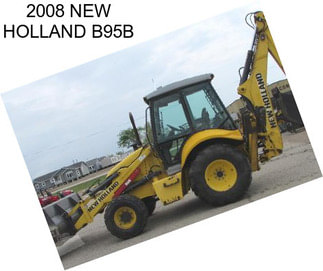 2008 NEW HOLLAND B95B