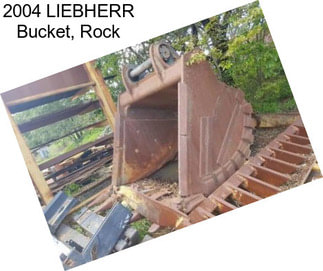 2004 LIEBHERR Bucket, Rock