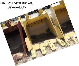 CAT 2577420 Bucket, Severe-Duty