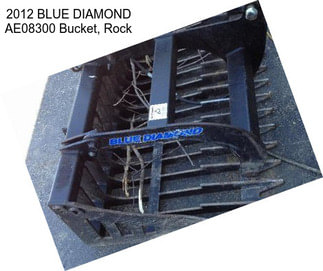 2012 BLUE DIAMOND AE08300 Bucket, Rock
