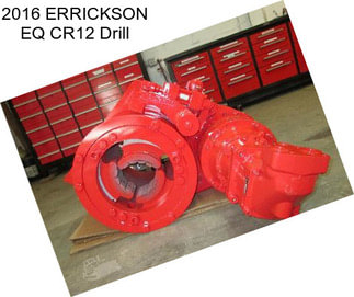 2016 ERRICKSON EQ CR12 Drill
