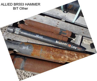 ALLIED BR553 HAMMER BIT Other