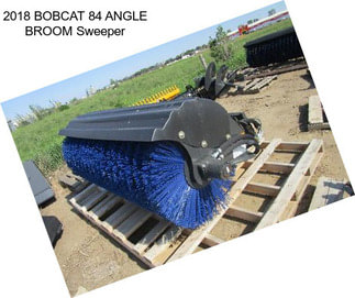 2018 BOBCAT 84 ANGLE BROOM Sweeper