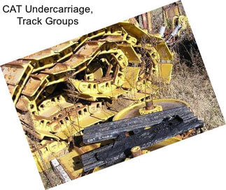 CAT Undercarriage, Track Groups