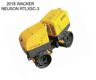 2018 WACKER NEUSON RTLXSC-3