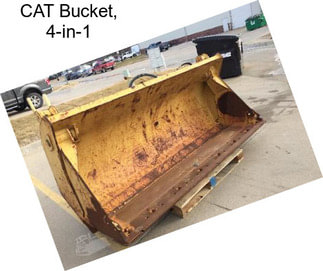 CAT Bucket, 4-in-1