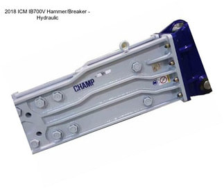 2018 ICM IB700V Hammer/Breaker - Hydraulic