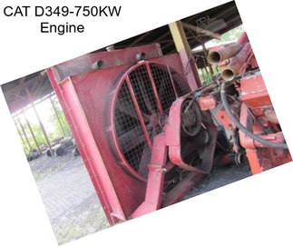 CAT D349-750KW Engine