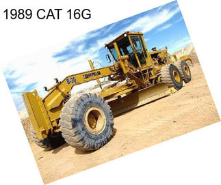 1989 CAT 16G