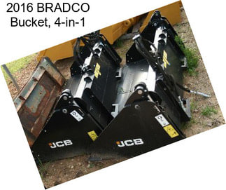 2016 BRADCO Bucket, 4-in-1