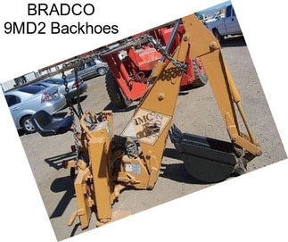 BRADCO 9MD2 Backhoes