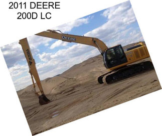 2011 DEERE 200D LC