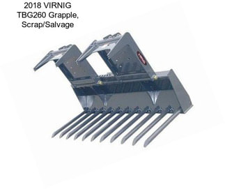 2018 VIRNIG TBG260 Grapple, Scrap/Salvage