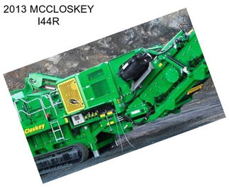 2013 MCCLOSKEY I44R