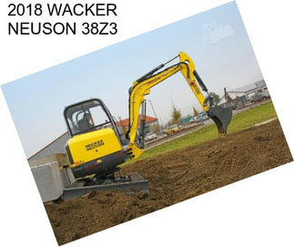 2018 WACKER NEUSON 38Z3