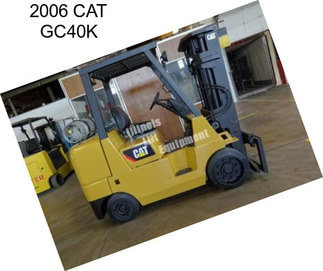 2006 CAT GC40K