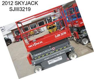 2012 SKYJACK SJIII3219