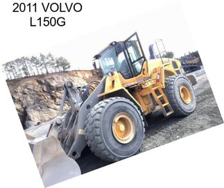 2011 VOLVO L150G