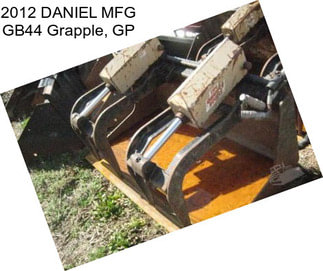 2012 DANIEL MFG GB44 Grapple, GP
