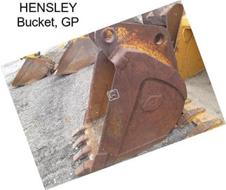 HENSLEY Bucket, GP