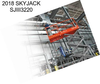 2018 SKYJACK SJIII3220