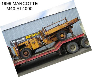 1999 MARCOTTE M40 RL4000