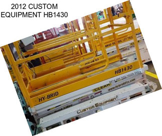 2012 CUSTOM EQUIPMENT HB1430