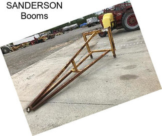 SANDERSON Booms