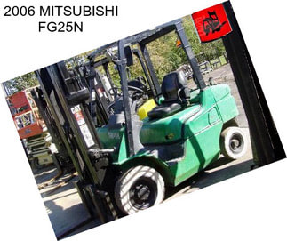 2006 MITSUBISHI FG25N