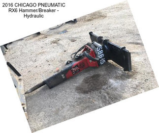 2016 CHICAGO PNEUMATIC RX6 Hammer/Breaker - Hydraulic
