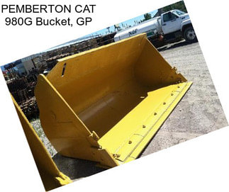 PEMBERTON CAT 980G Bucket, GP