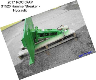 2017 ROCKRAM ST520 Hammer/Breaker - Hydraulic