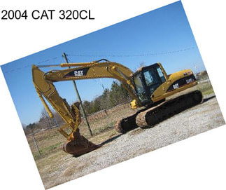 2004 CAT 320CL