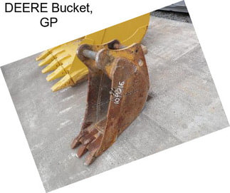 DEERE Bucket, GP