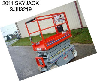 2011 SKYJACK SJIII3219