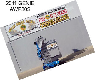 2011 GENIE AWP30S