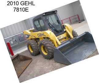 2010 GEHL 7810E