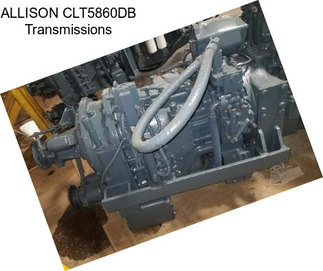 ALLISON CLT5860DB Transmissions