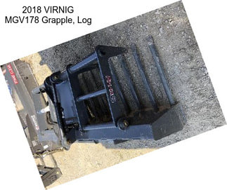 2018 VIRNIG MGV178 Grapple, Log