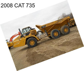 2008 CAT 735