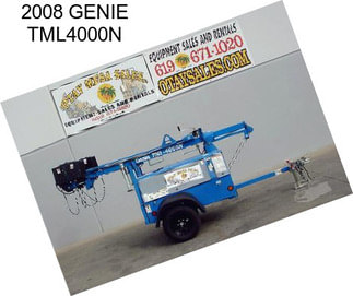 2008 GENIE TML4000N