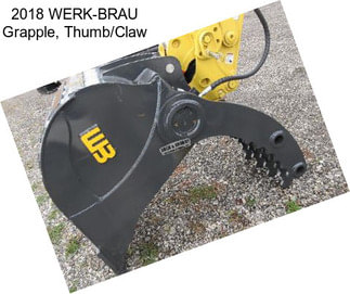 2018 WERK-BRAU Grapple, Thumb/Claw