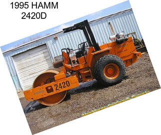 1995 HAMM 2420D