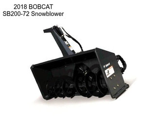 2018 BOBCAT SB200-72 Snowblower