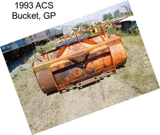 1993 ACS Bucket, GP