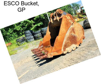 ESCO Bucket, GP