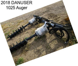 2018 DANUSER 1025 Auger