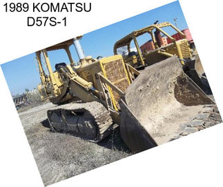 1989 KOMATSU D57S-1