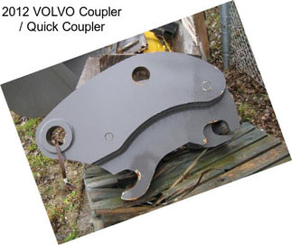 2012 VOLVO Coupler / Quick Coupler