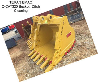 TERAN EMAQ C-CAT320 Bucket, Ditch Cleaning